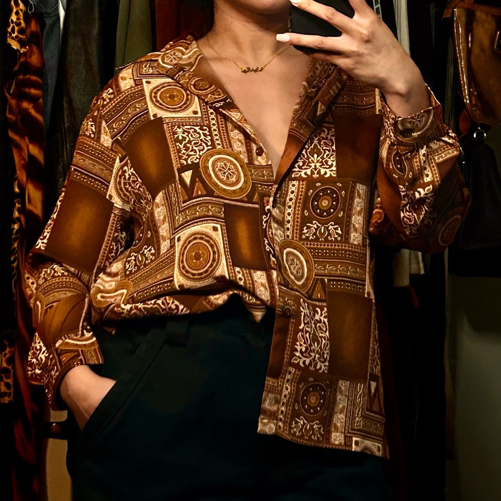 Retro vintage blouse